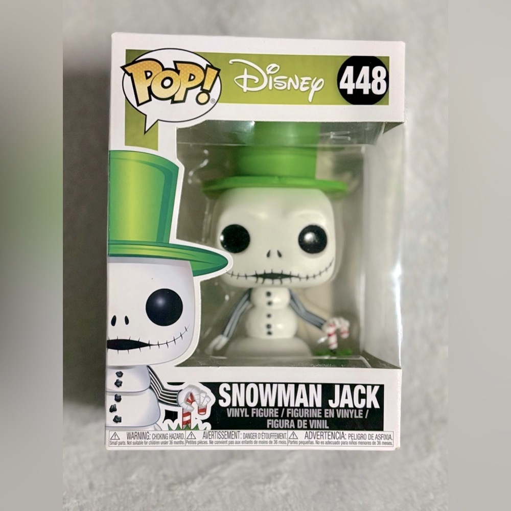 Funko Pop Jack Skellington Snowman Figure #448